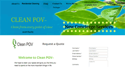 Desktop Screenshot of cleanpov.com